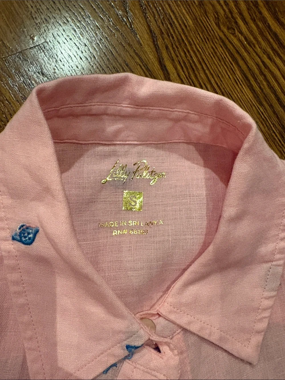 Women’s Lilly Pulitzer top and shorts